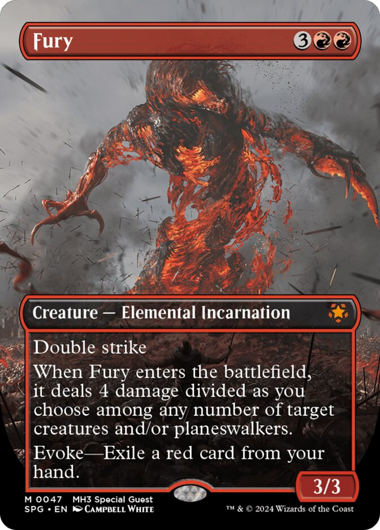 Image of Fury (Borderless) (SPG-047) - Special Guests (Borderless)