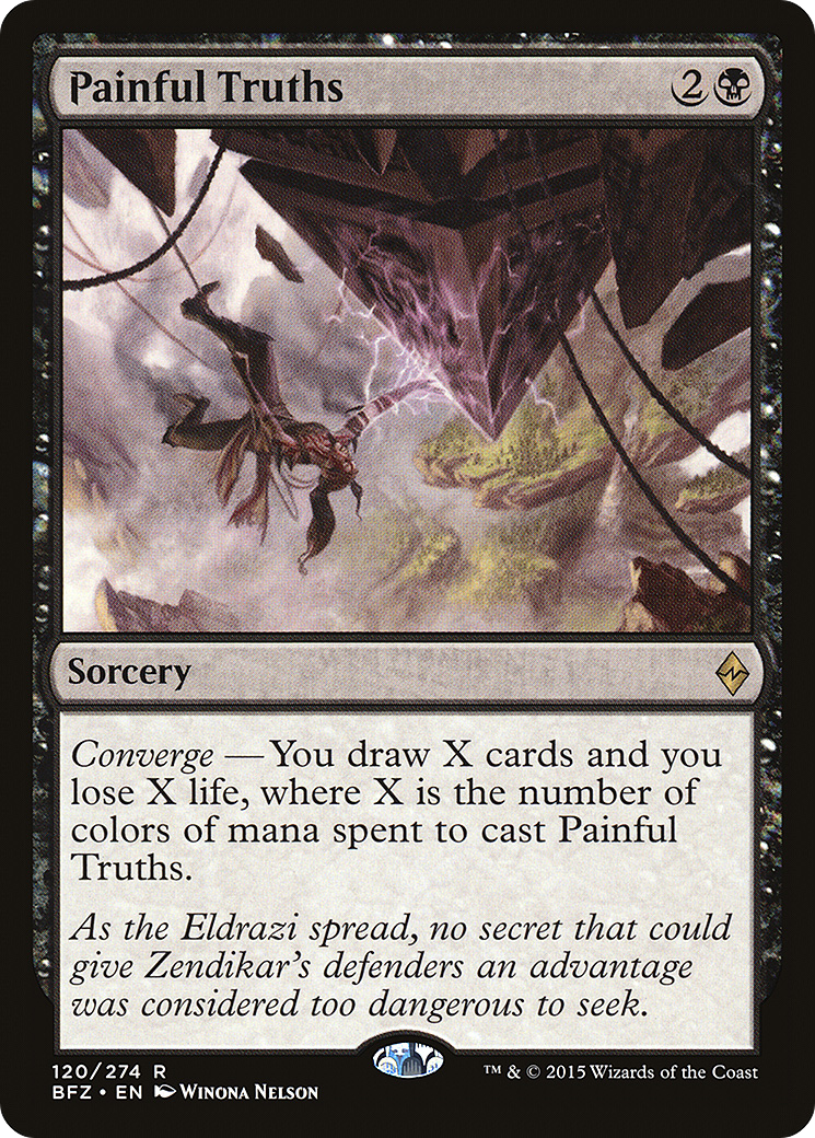 Image of Painful Truths (BFZ-120) - Battle for Zendikar