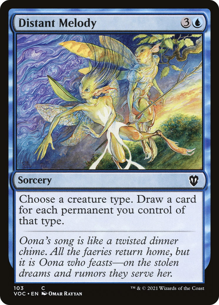 Image of Distant Melody (VOC-103) - Crimson Vow Commander