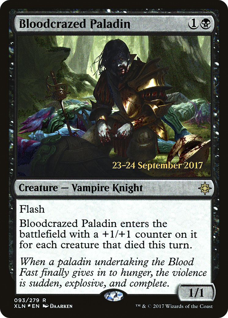 Image of Bloodcrazed Paladin (PRE-093) - Ixalan Promos Foil