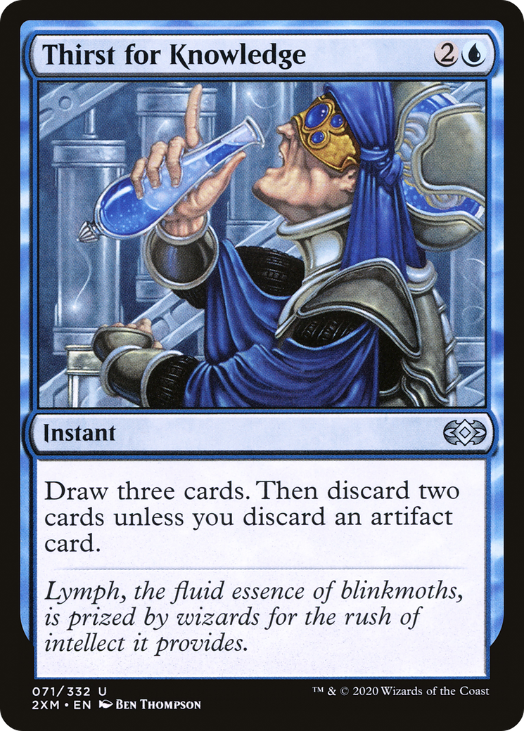 Image of Thirst for Knowledge (2XM-071) - Double Masters