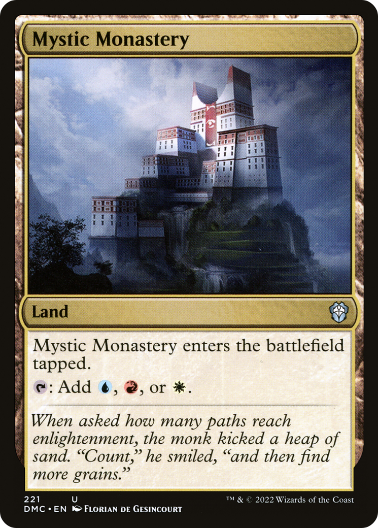 Image of Mystic Monastery (DMC-221) - Dominaria United Commander