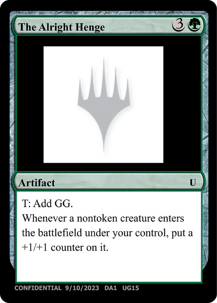 Image of The Alright Henge (UNK-UG15) - Unknown Event