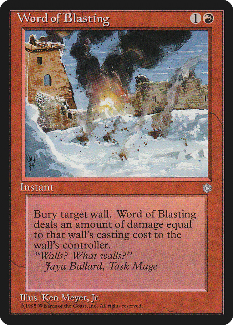 Image of Word of Blasting (ICE-) - Ice Age