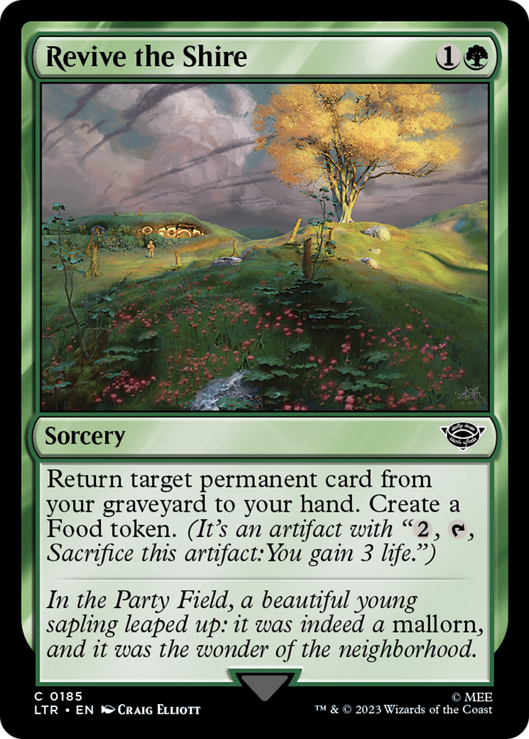 Image of Revive the Shire (LTR-185) - The Lord of the Rings: Tales of Middle-earth Foil