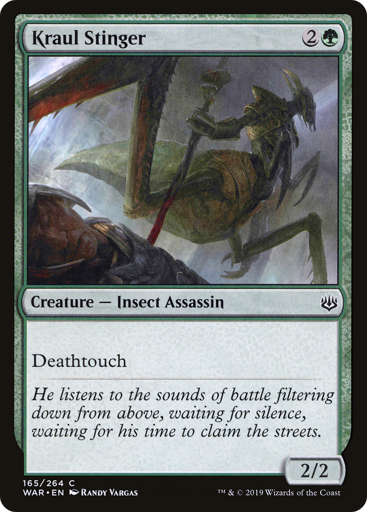 Image of Kraul Stinger (WAR-165) - War of the Spark Foil