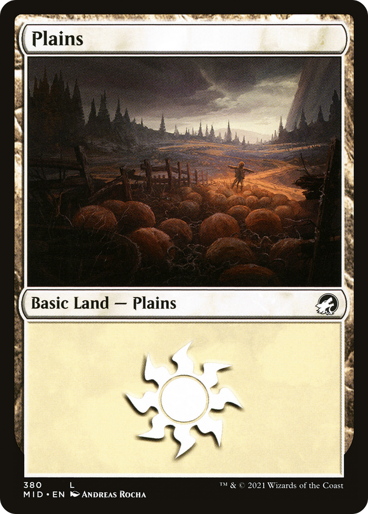 Image of Plains (380) (MID-380) - Innistrad: Midnight Hunt