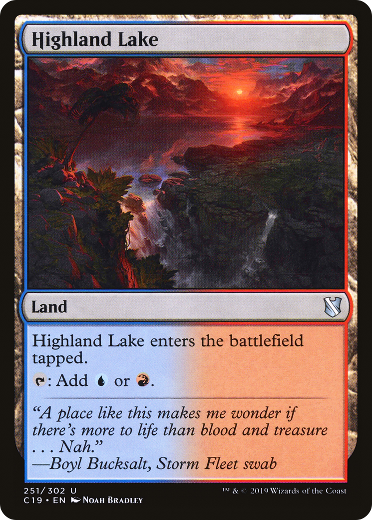 Image of Highland Lake (C19-251) - Commander 2019