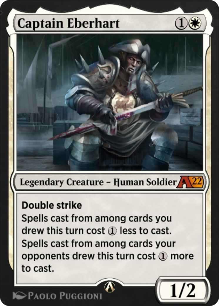 Image of Captain Eberhart (Y22-003) - Alchemy: Innistrad