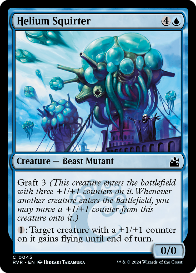 Image of Helium Squirter (RVR-045) - Ravnica Remastered Foil