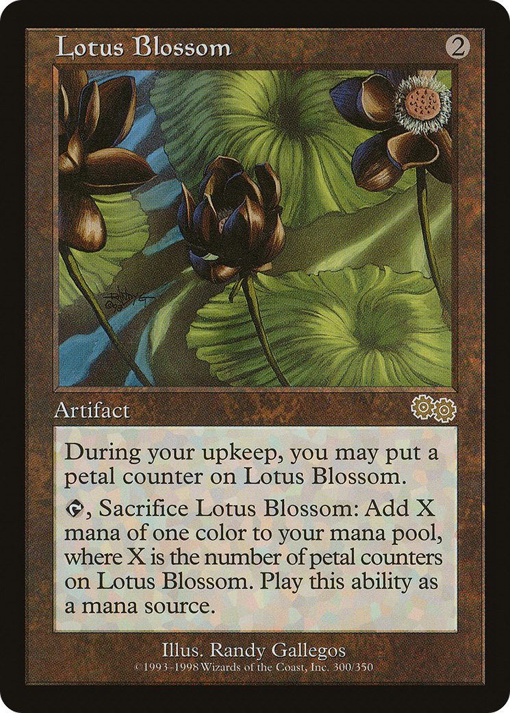 Image of Lotus Blossom (USG-300) - Urza's Saga