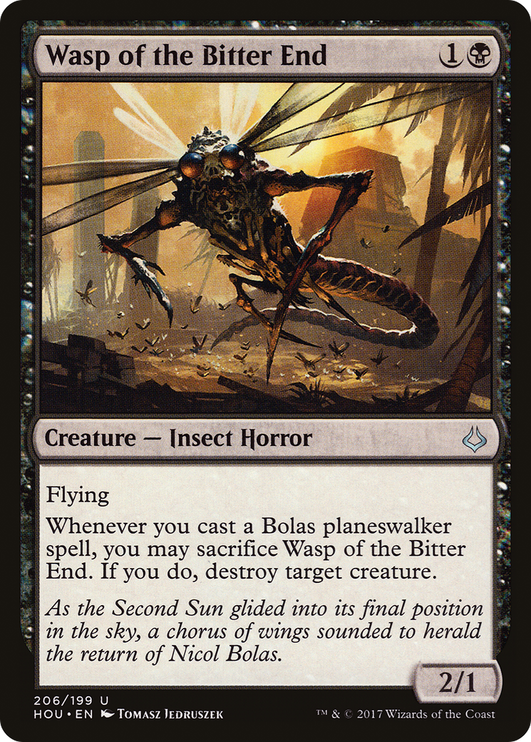 Image of Wasp of the Bitter End (HOU-206) - Hour of Devastation