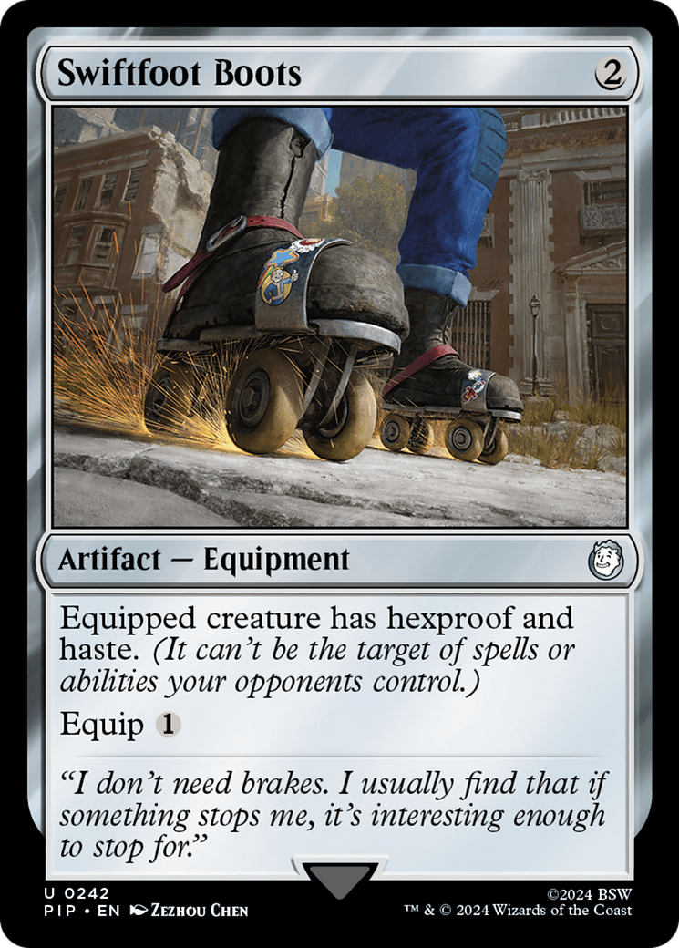 Image of Swiftfoot Boots (PIP-242) - Fallout Foil