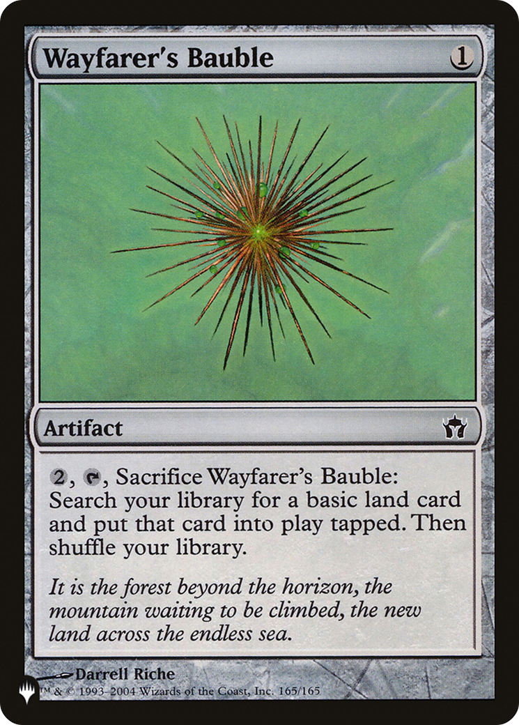 Image of Wayfarer's Bauble (LIST-165/165) - The List