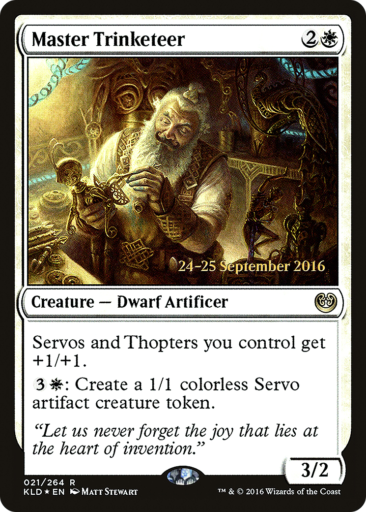 Image of Master Trinketeer (PRE-021) - Kaladesh Promos Foil