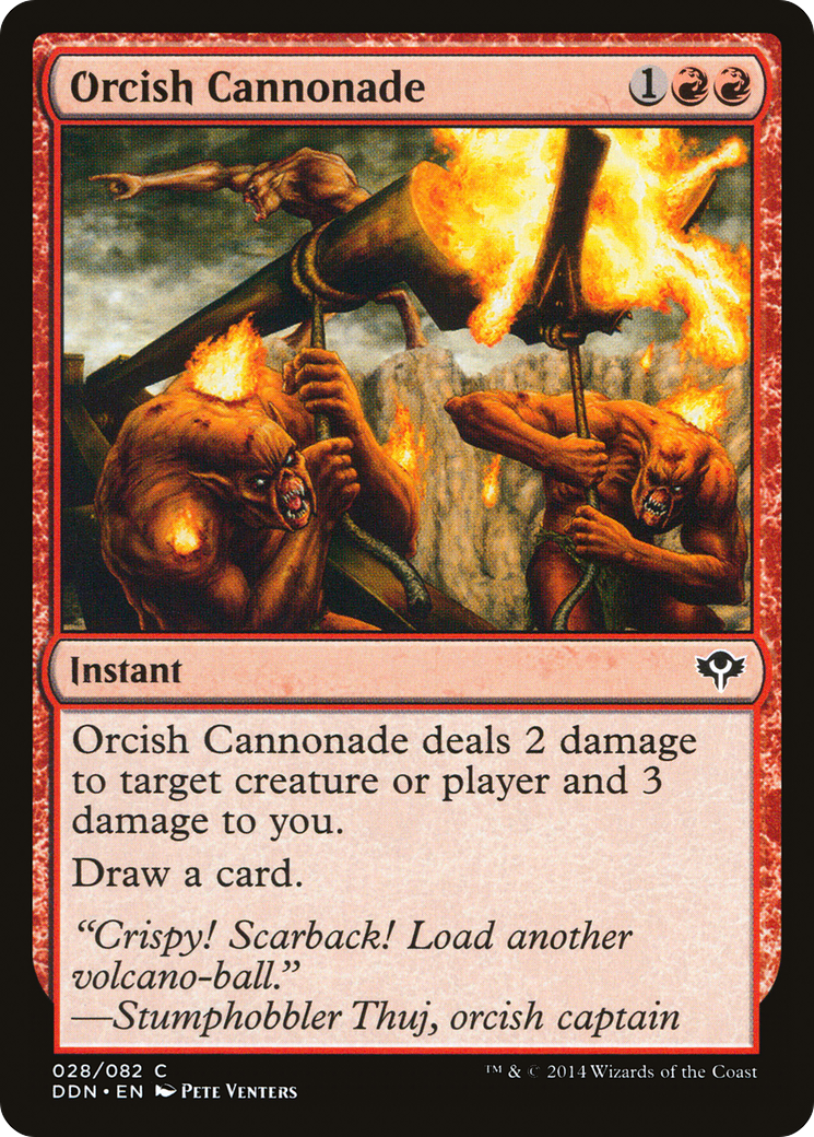 Image of Orcish Cannonade (DDN-028) - Duel Decks: Speed vs. Cunning