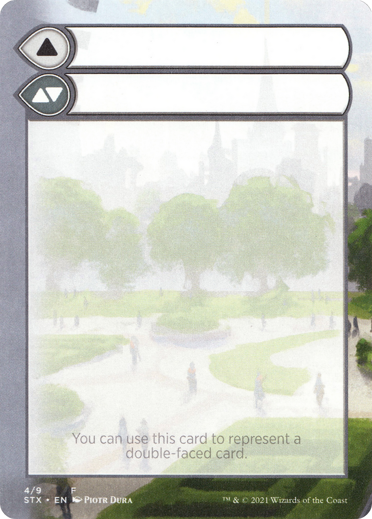 Image of Double-Faced Substitute Card (SSTX-004) - Strixhaven: School of Mages Substitute Cards (Borderless)