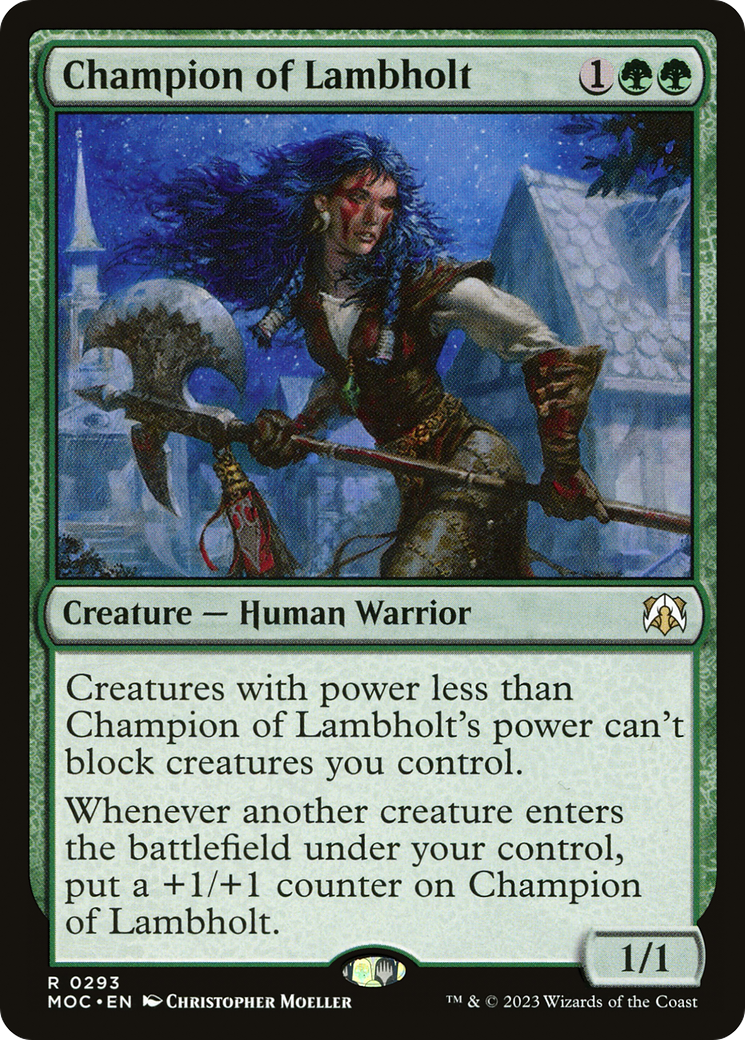 Image of Champion of Lambholt (MOC-293) - March of the Machine Commander
