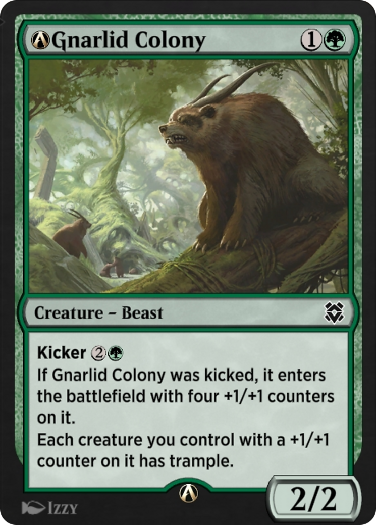 Image of A-Gnarlid Colony (ZNR-A-185) - Zendikar Rising