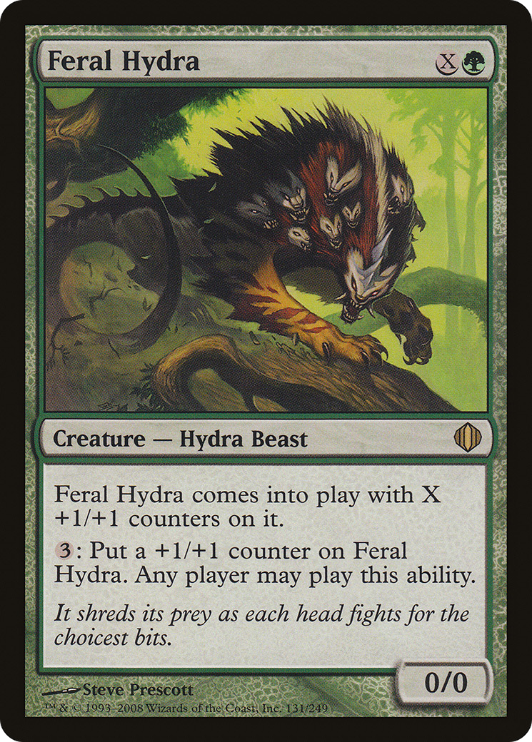 Image of Feral Hydra (ALA-131) - Shards of Alara Foil