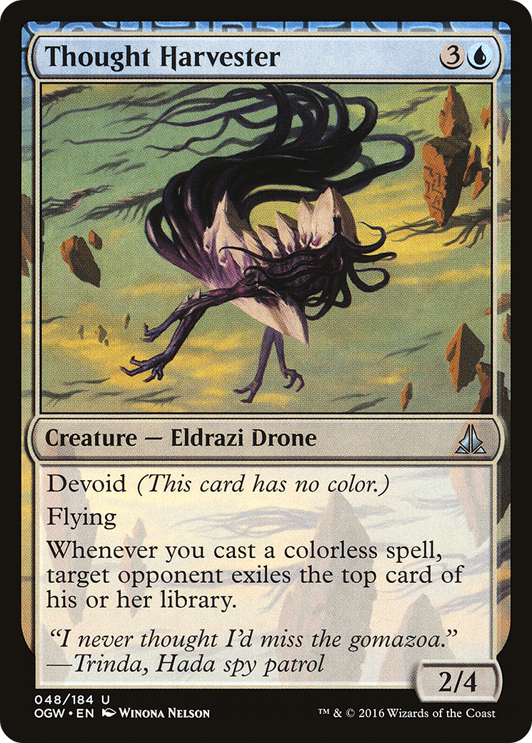 Image of Thought Harvester (OGW-048) - Oath of the Gatewatch: (devoid)