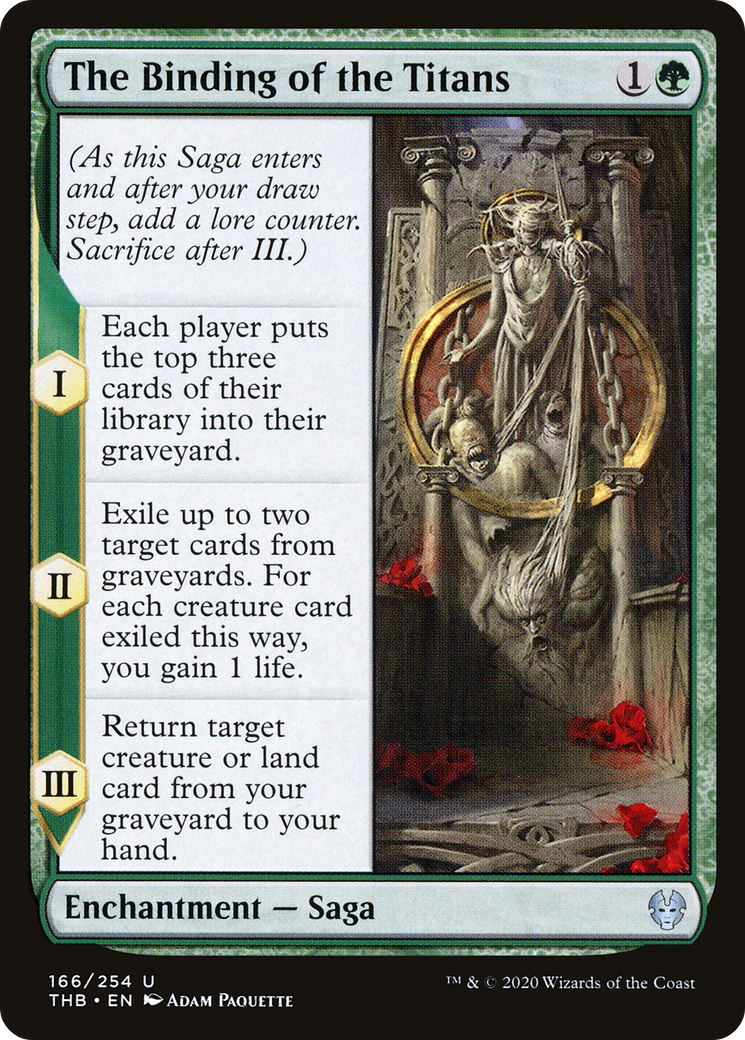 Image of The Binding of the Titans (THB-166) - Theros Beyond Death