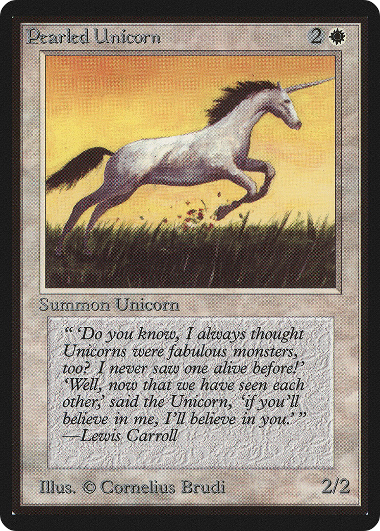 Image of Pearled Unicorn (LEB-) - Limited Edition Beta