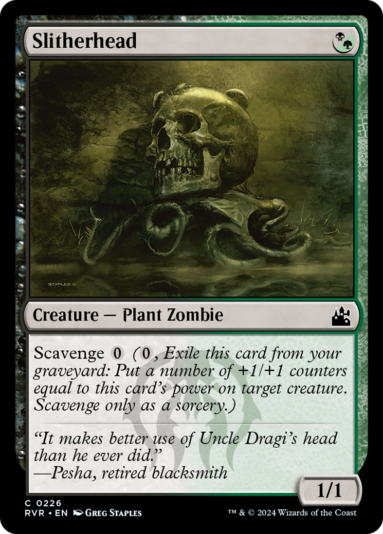 Image of Slitherhead (RVR-226) - Ravnica Remastered Foil