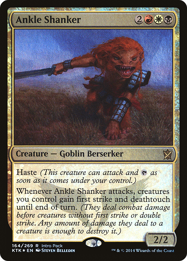 Image of Ankle Shanker (UMP-164) - Khans of Tarkir Promos Foil