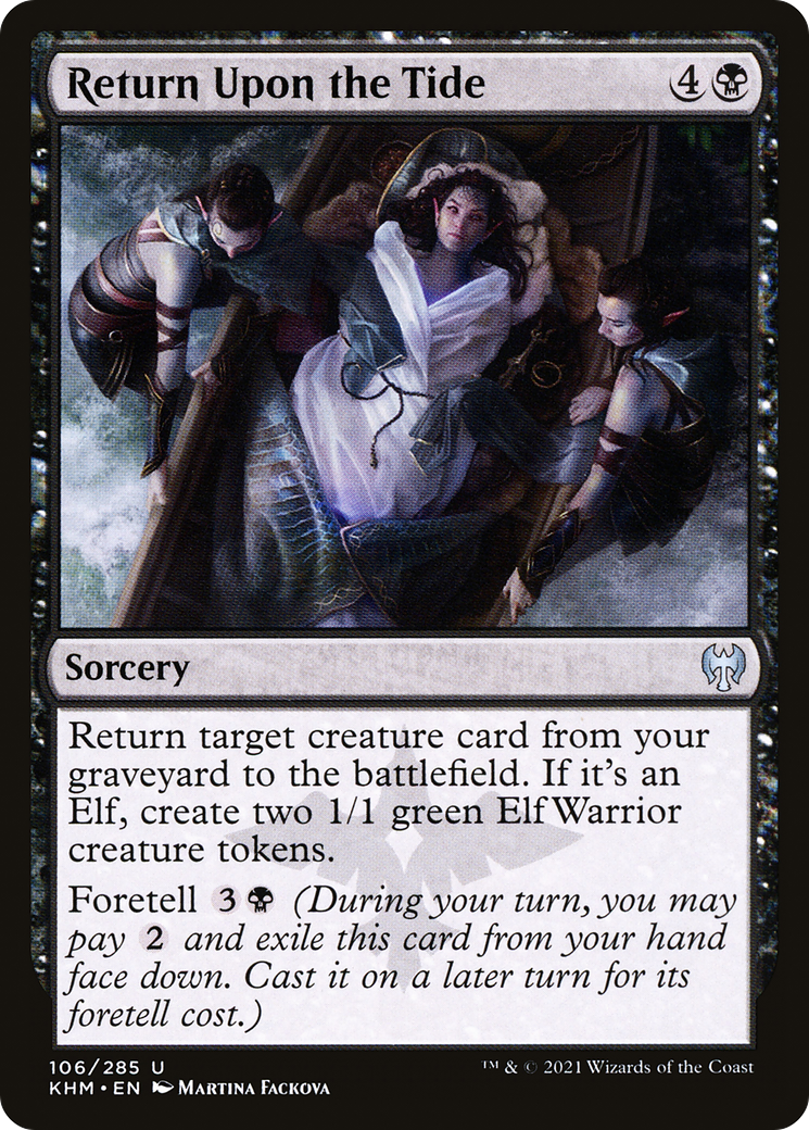 Image of Return Upon the Tide (KHM-106) - Kaldheim Foil