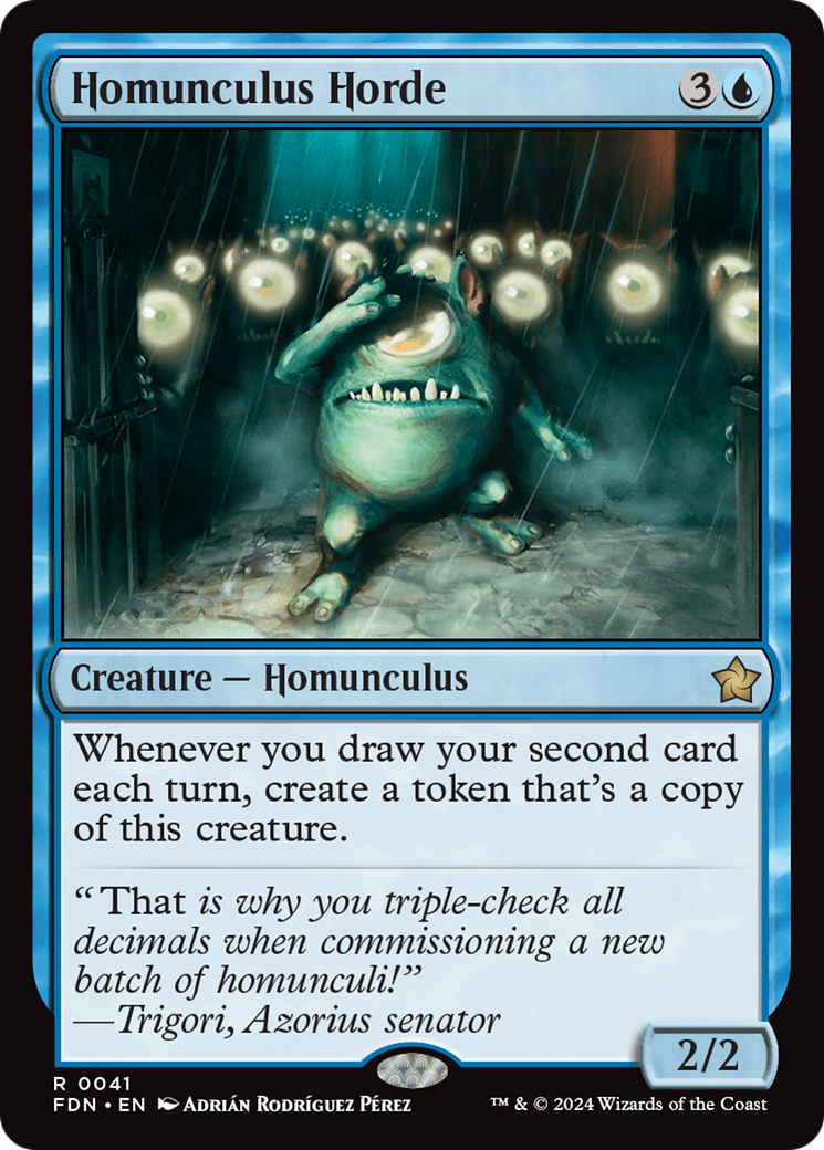 Image of Homunculus Horde (FDN-041) - Foundations