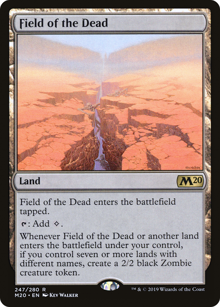 Image of Field of the Dead (M20-247) - Core Set 2020 Foil