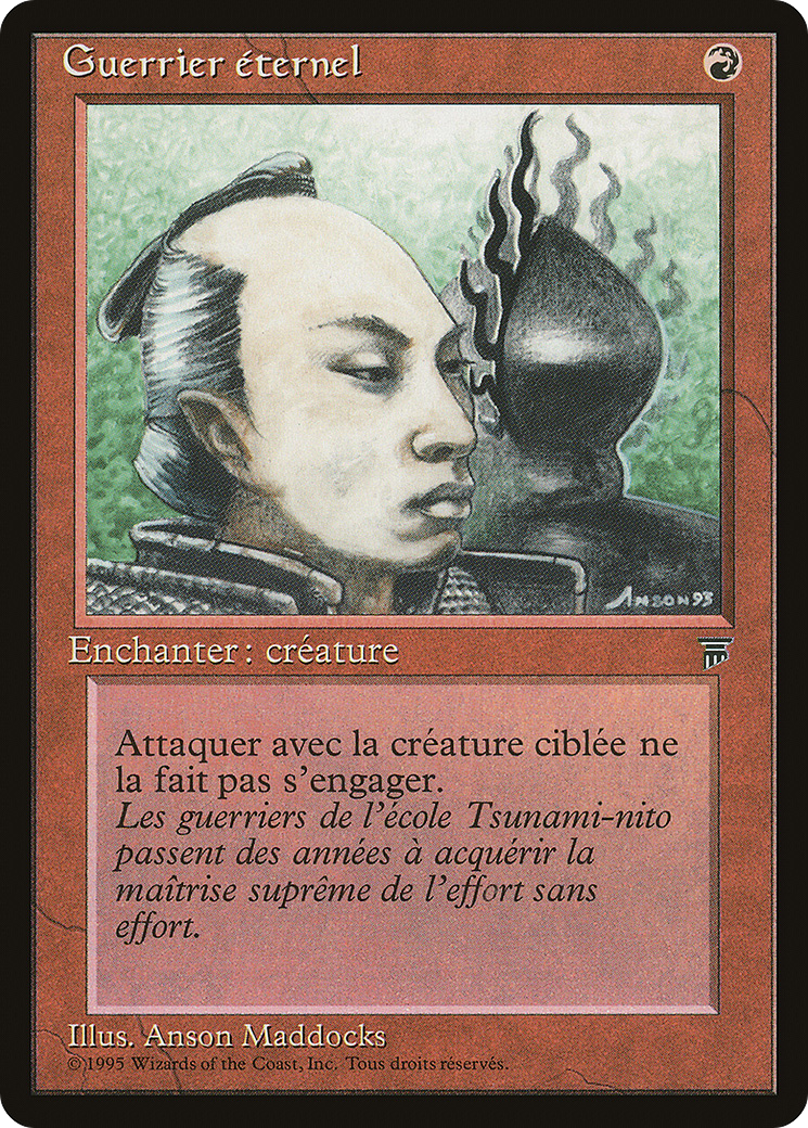 Image of Eternal Warrior (French) - 