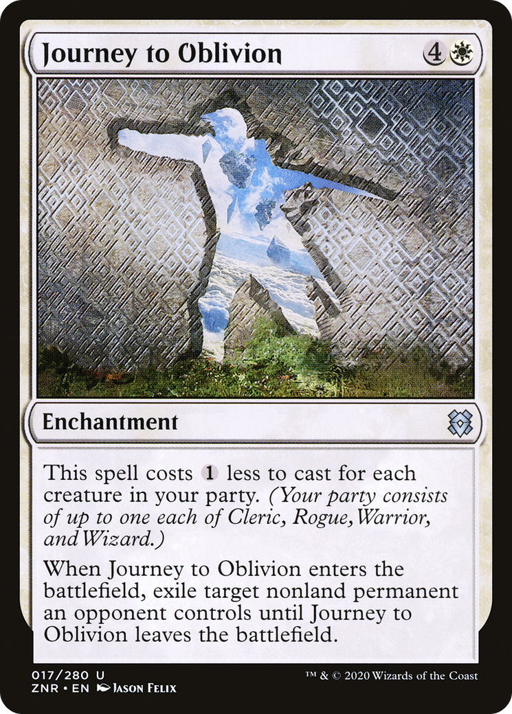 Image of Journey to Oblivion (ZNR-017) - Zendikar Rising Foil