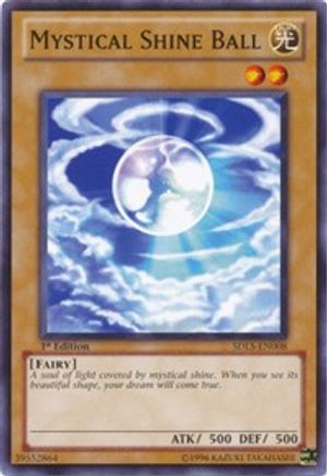 Image of Mystical Shine Ball (SDLS-EN008) - Structure Deck: Lost Sanctuary 1st Edition