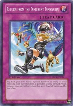 Image of Return from the Different Dimension (SDLS-EN034) - Structure Deck: Lost Sanctuary 1st Edition