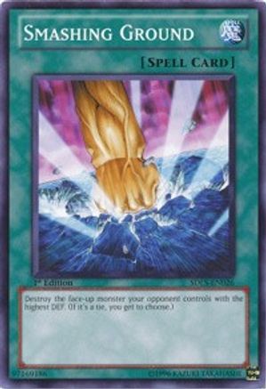 Image of Smashing Ground (SDLS-EN026) - Structure Deck: Lost Sanctuary 1st Edition