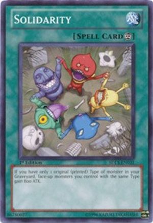 Image of Solidarity (SDLS-EN031) - Structure Deck: Lost Sanctuary 1st Edition