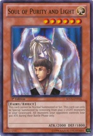 Image of Soul of Purity and Light (SDLS-EN016) - Structure Deck: Lost Sanctuary 1st Edition