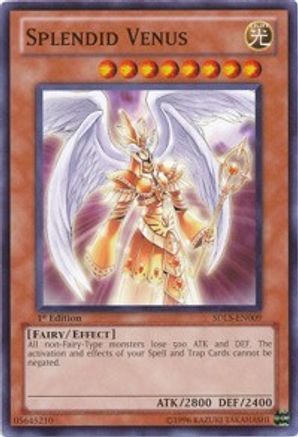 Image of Splendid Venus (SDLS-EN009) - Structure Deck: Lost Sanctuary 1st Edition