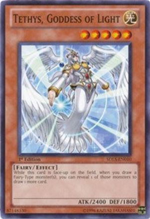 Image of Tethys, Goddess of Light (SDLS-EN010) - Structure Deck: Lost Sanctuary 1st Edition