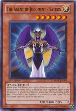 Image of The Agent of Judgment - Saturn (SDLS-EN004) - Structure Deck: Lost Sanctuary 1st Edition