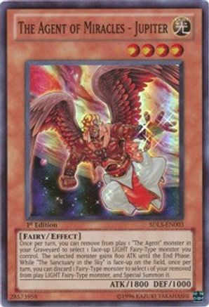 Image of The Agent of Miracles - Jupiter (SDLS-EN003) - Structure Deck: Lost Sanctuary 1st Edition