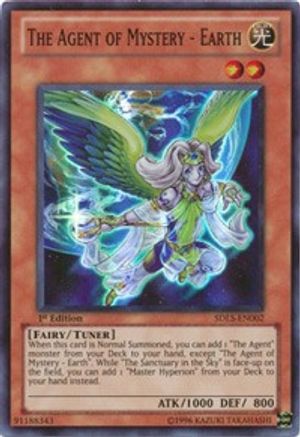 Image of The Agent of Mystery - Earth (SDLS-EN002) - Structure Deck: Lost Sanctuary 1st Edition