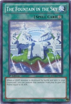 Image of The Fountain in the Sky (SDLS-EN032) - Structure Deck: Lost Sanctuary 1st Edition