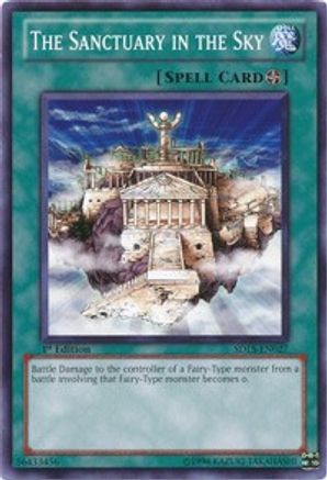 Image of The Sanctuary in the Sky (SDLS-EN027) - Structure Deck: Lost Sanctuary 1st Edition