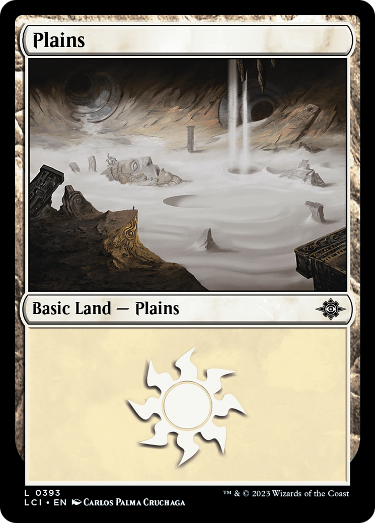 Image of Plains (0393) (LCI-393) - The Lost Caverns of Ixalan Foil