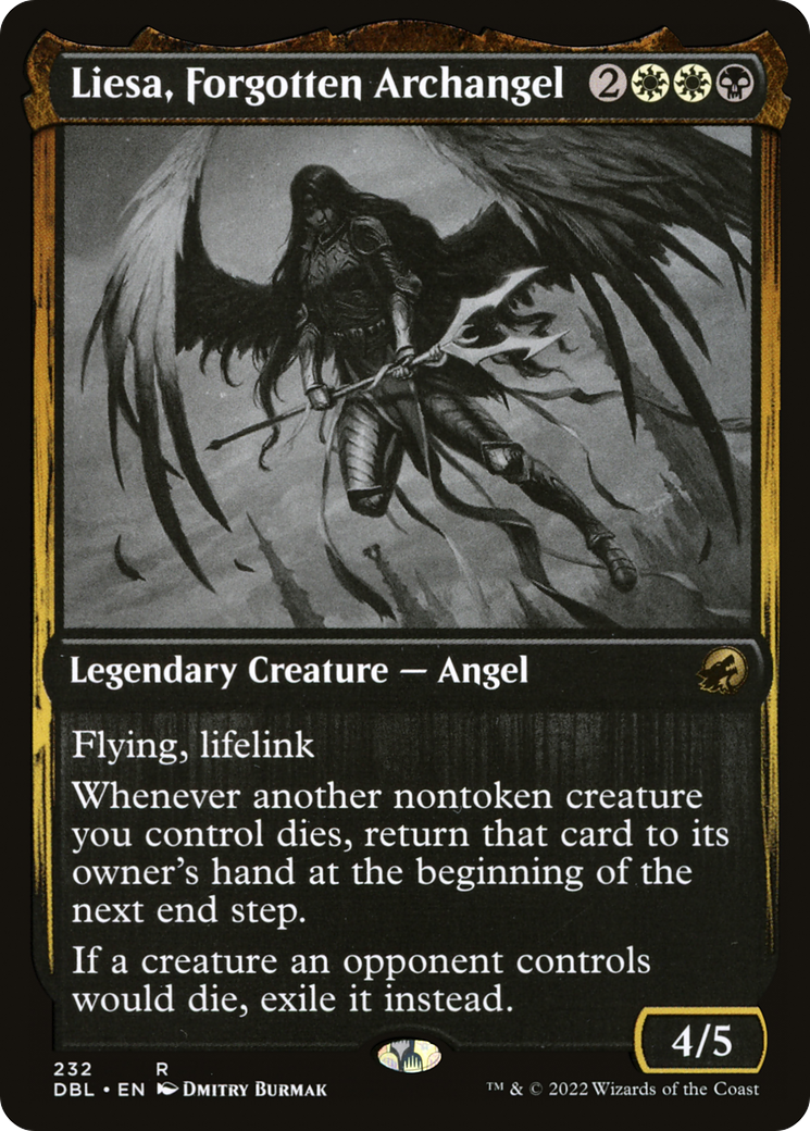 Image of Liesa, Forgotten Archangel (DBL-232) - Innistrad: Double Feature