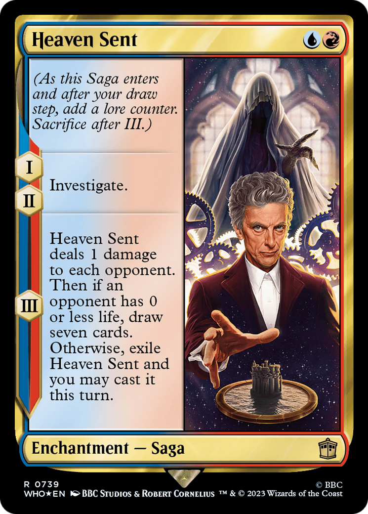 Image of Heaven Sent (Surge Foil) (WHO-739) - Doctor Who Foil