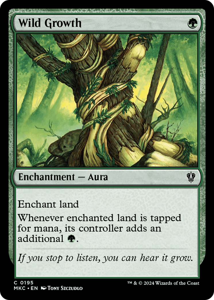 Image of Wild Growth (MKC-195) - Murders at Karlov Manor Commander